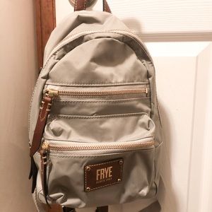 Frye mini gray back pack